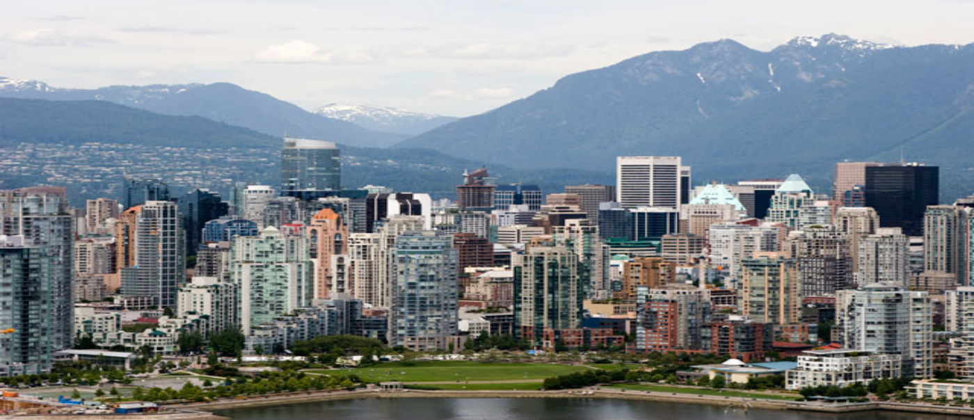 Vancouver skyline.