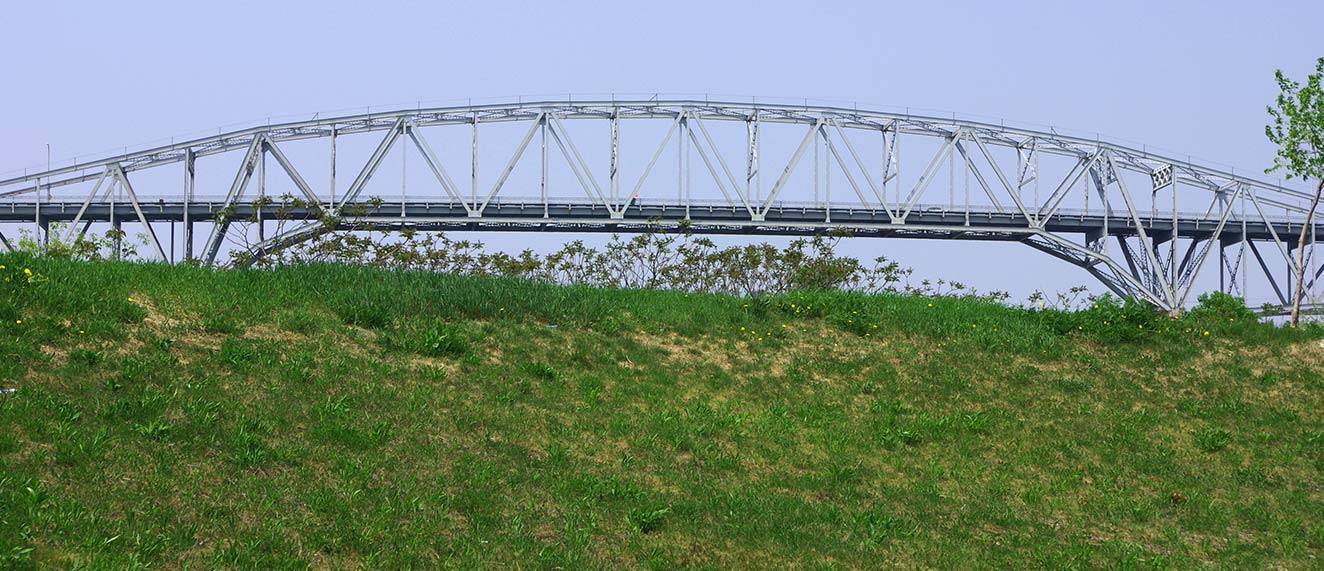 A bridge in Cornwall, Ontario