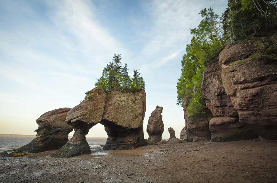 Hopewell Rocks, New Brunswick.
