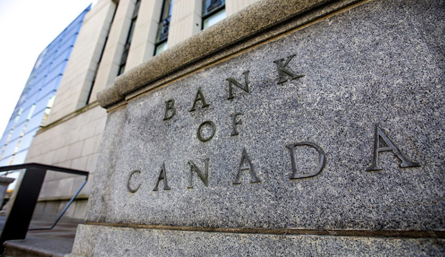 Bank of Canada sign.